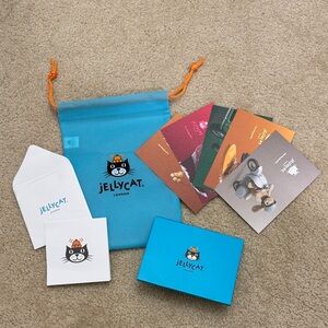 Jellycat Collectible Pack of 5 Heroes Postcards